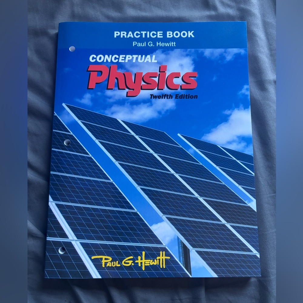 Conceptual physics practice book